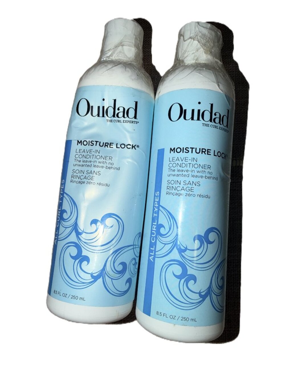 Curly Hair Ouidad Moisture Lock Leave-In Conditioner 8.5oz Bundle of 2